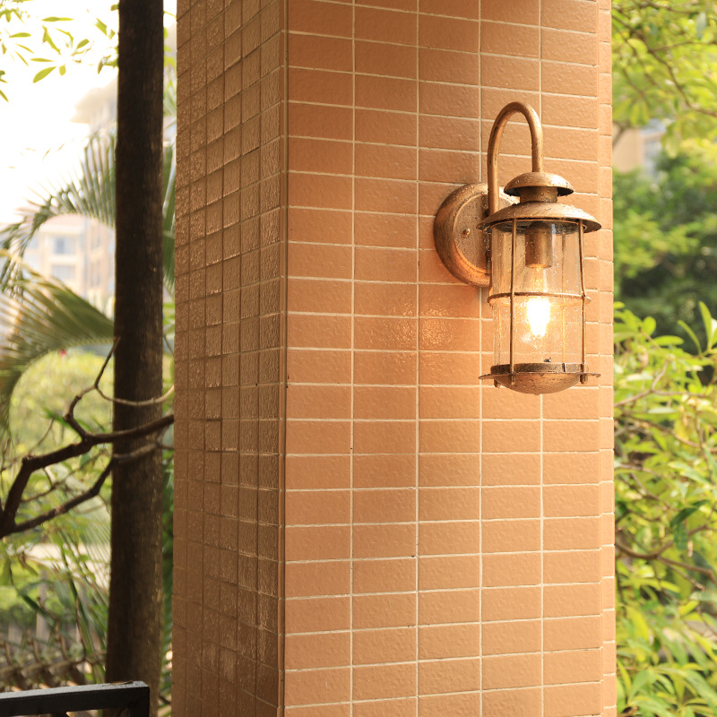 Vintage Wall Lamp E27 Bulb Sco - Outdoor Yard Lighting Fixtures reseña y precio