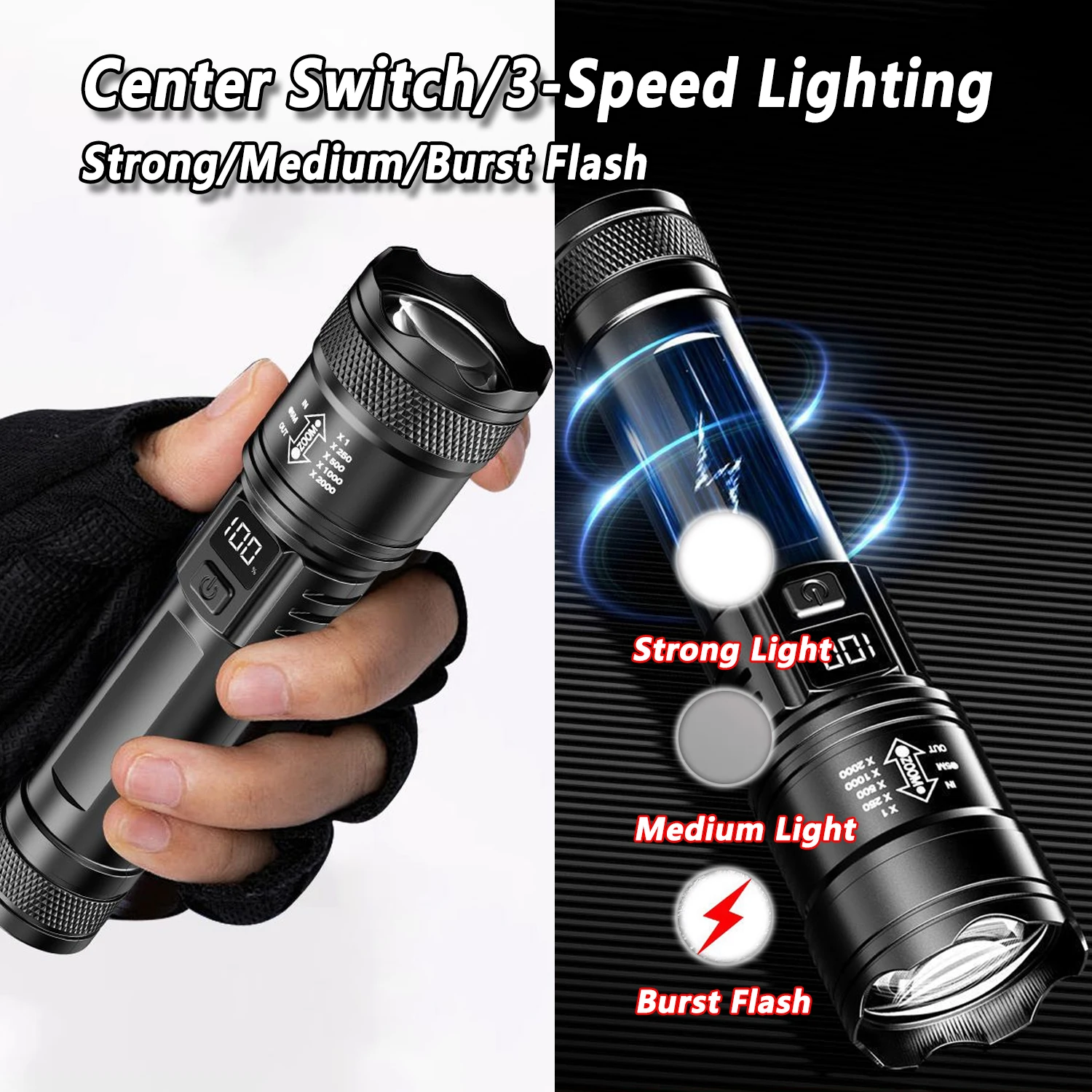 Ultra Bright LED Flashlight 20 - Outdoor Lighting Bollards reseña y precio