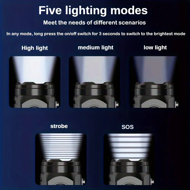 Mini 3LED Flashlight With Pen  - Outdoor Lighting Bollards reseña y precio