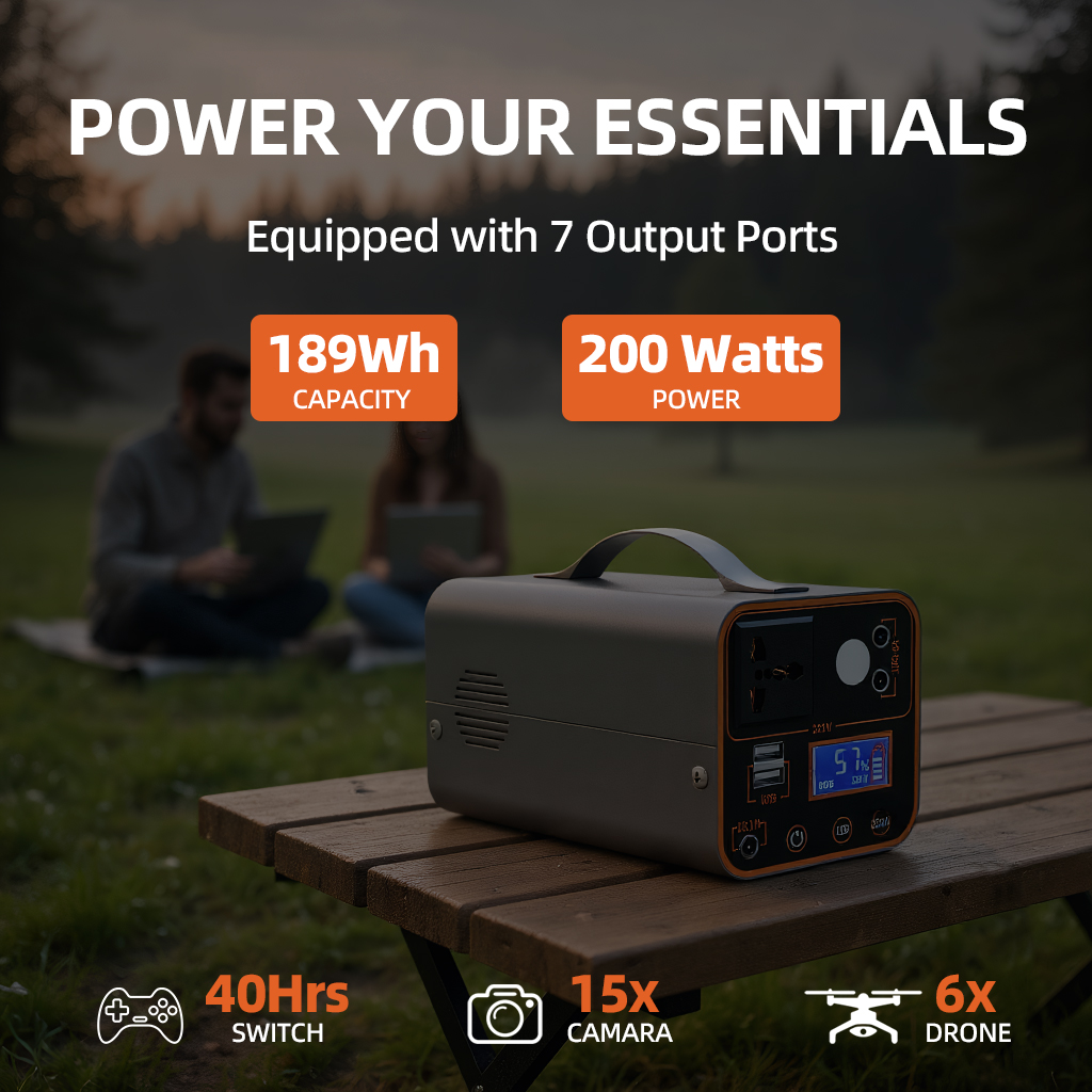 350W Portable Power Station 22 - Outdoor Lighting No Outlet reseña y precio