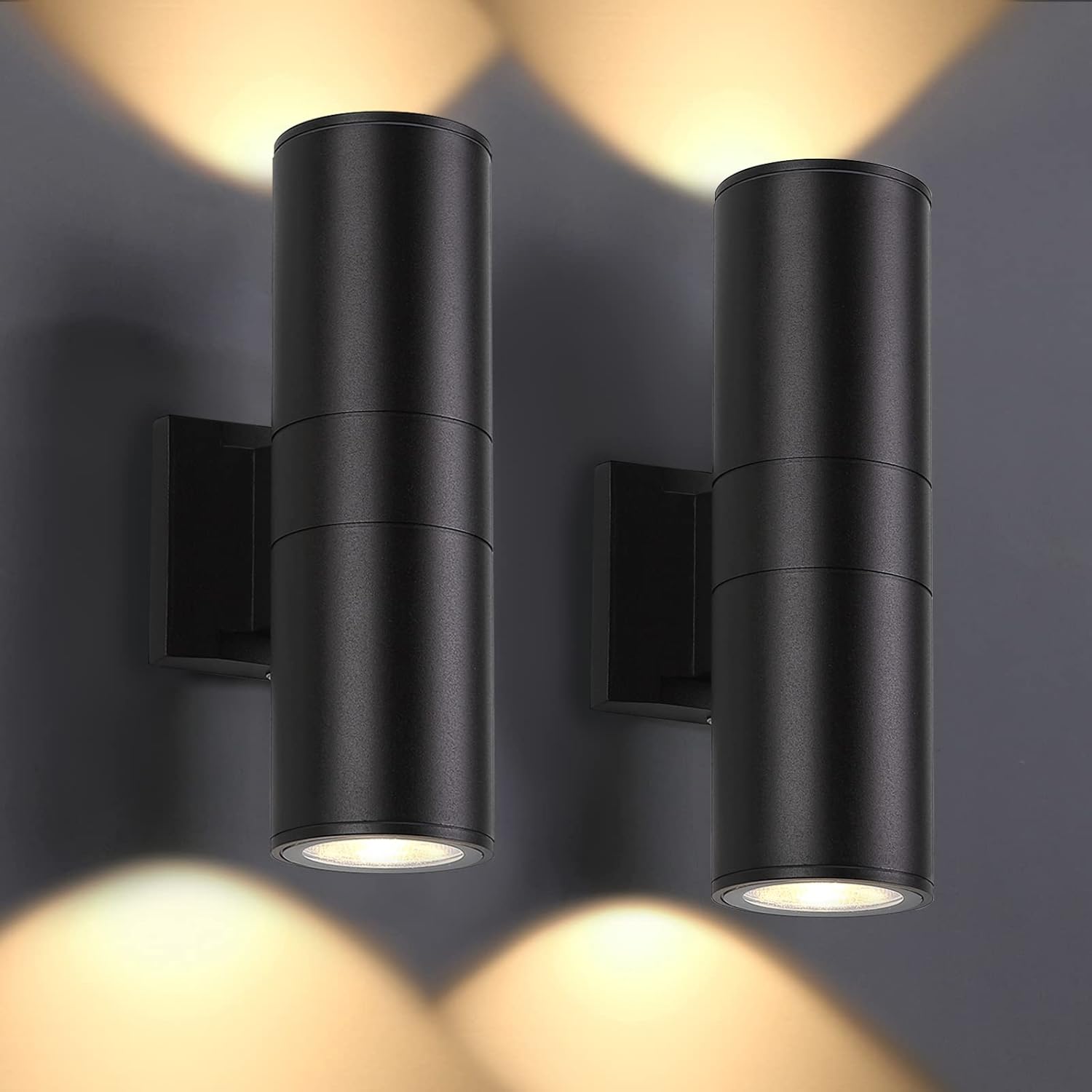 Outdoor Wall Lights 2 Pack, In - Outdoor Lighting Up And Down reseña y precio