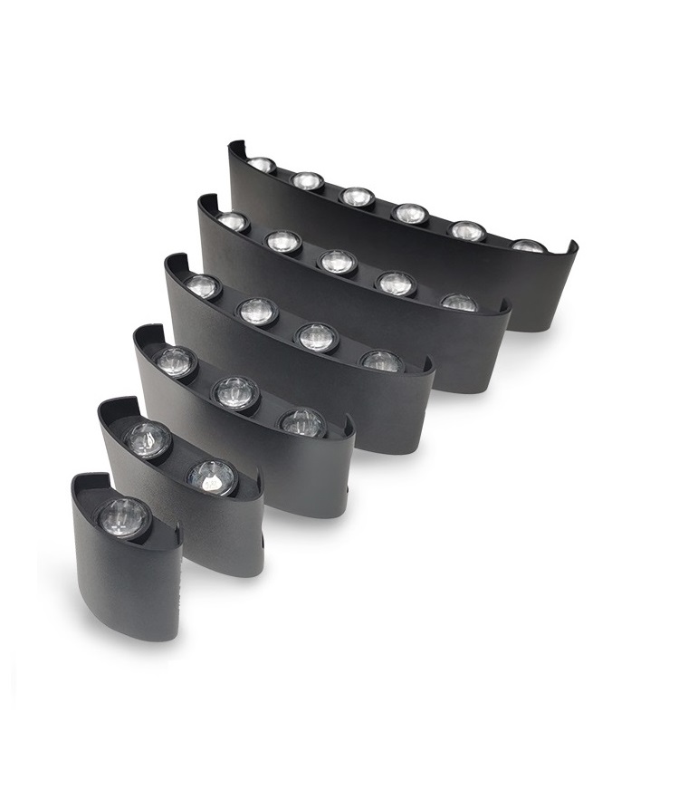 Modern Led Wall Lamp Outdoor S - Outdoor Lighting Up And Down reseña y precio