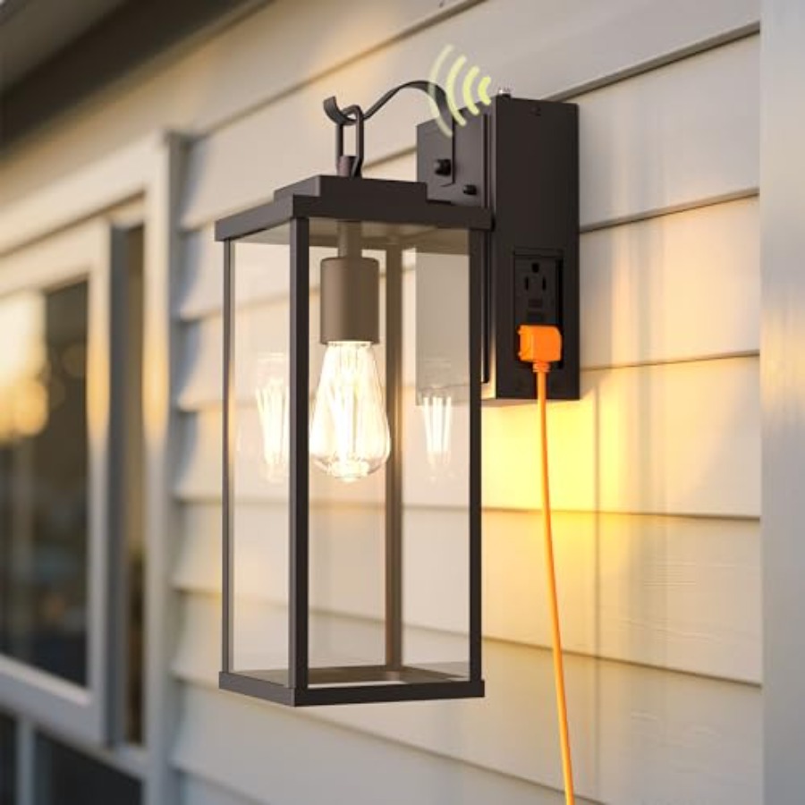 Upgraded Dusk to Dawn Outdoor  - Outdoor Lighting No Outlet reseña y precio