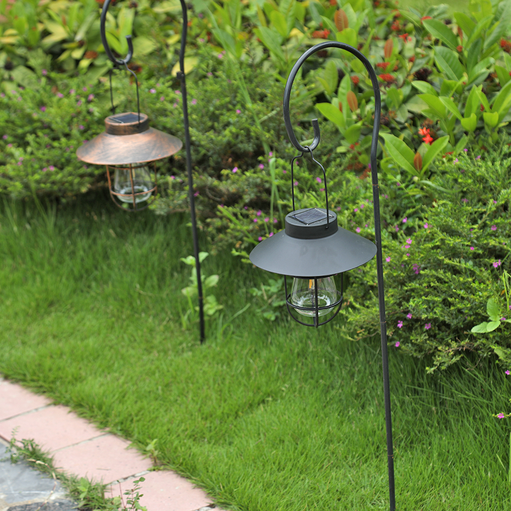 Solar Retro Camping Lantern Wa - Outdoor Lighting Up And Down reseña y precio