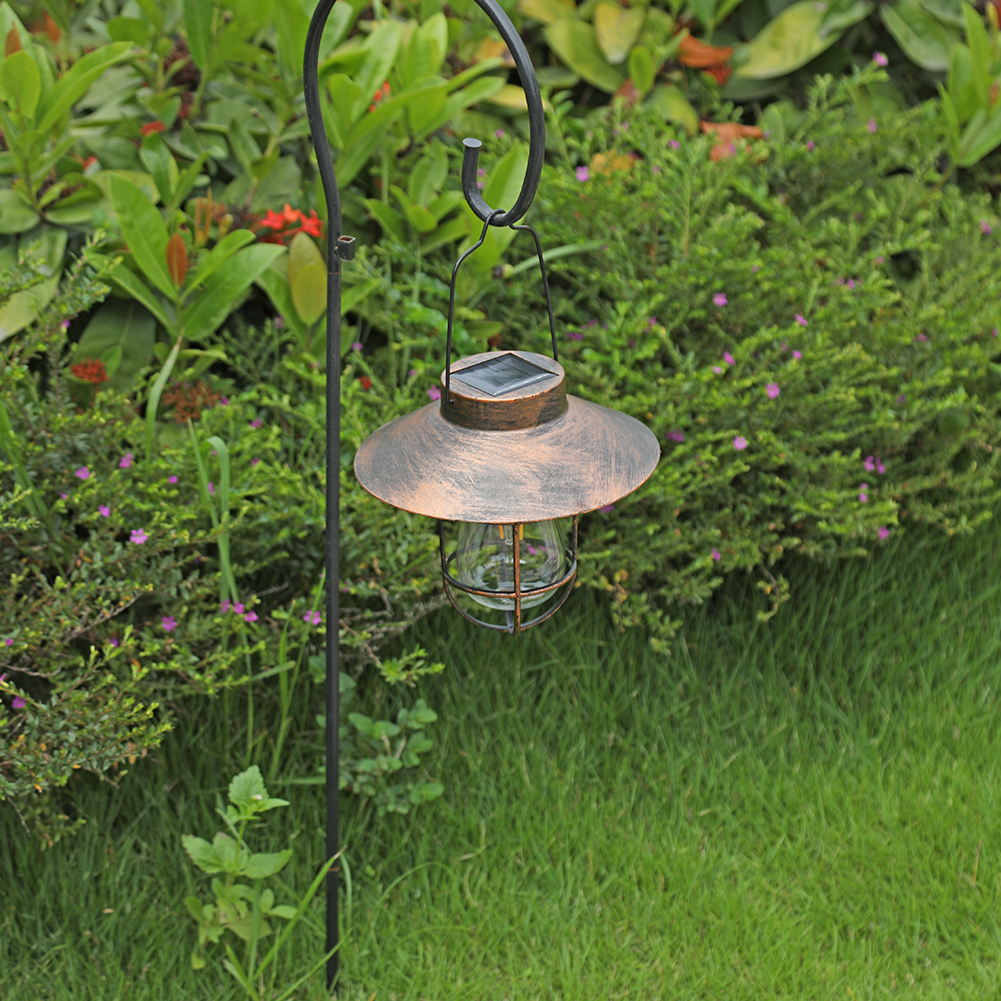 Solar Retro Camping Lantern Wa - Outdoor Lighting Up And Down reseña y precio