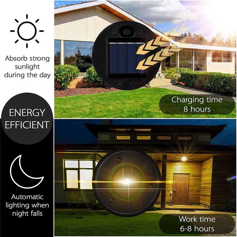 12 Pack Replacement Solar Ligh - Outdoor Lighting For Backyard reseña y precio