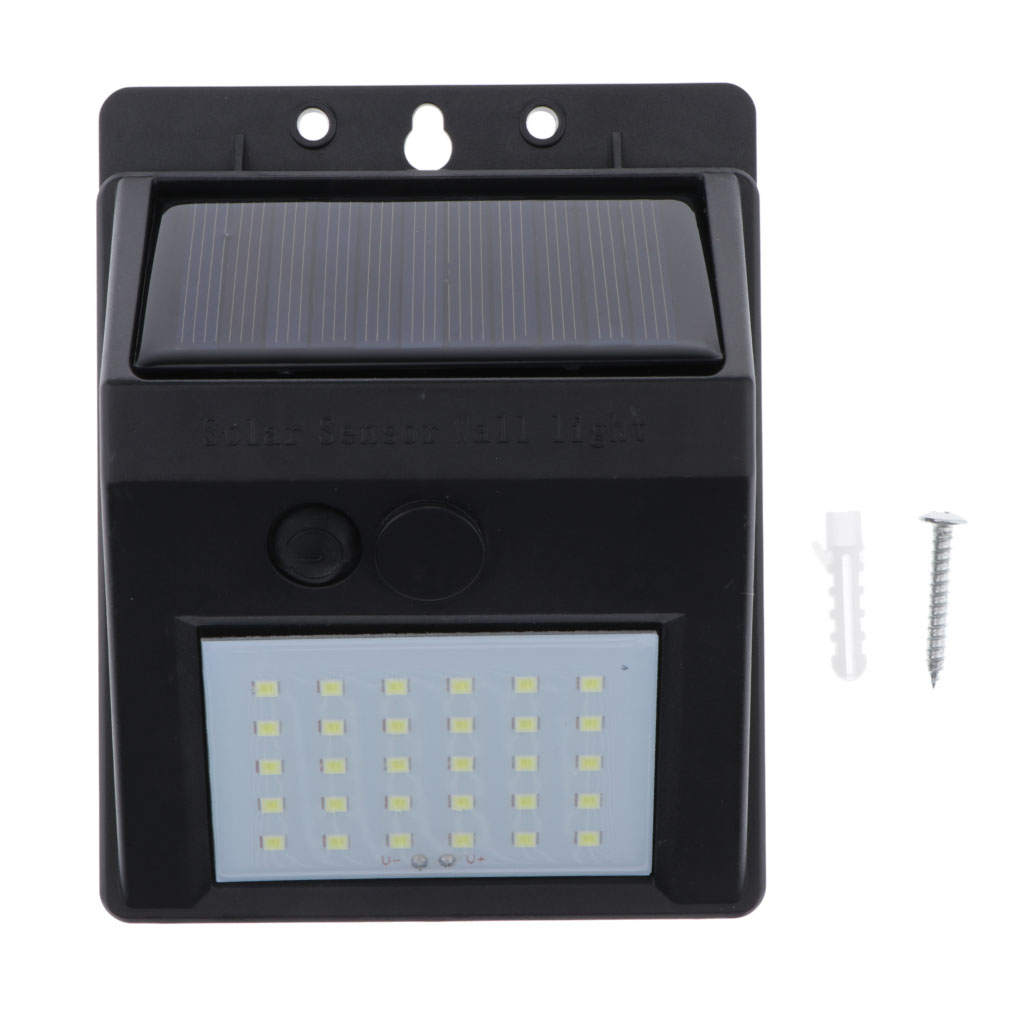 Outdoor Solar Powered LED Wall - Outdoor Yard Lighting Fixtures reseña y precio
