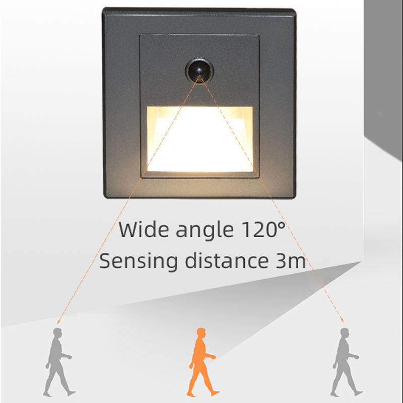 Infrared Motion Sensor Stair L - Outdoor Lighting Up And Down reseña y precio