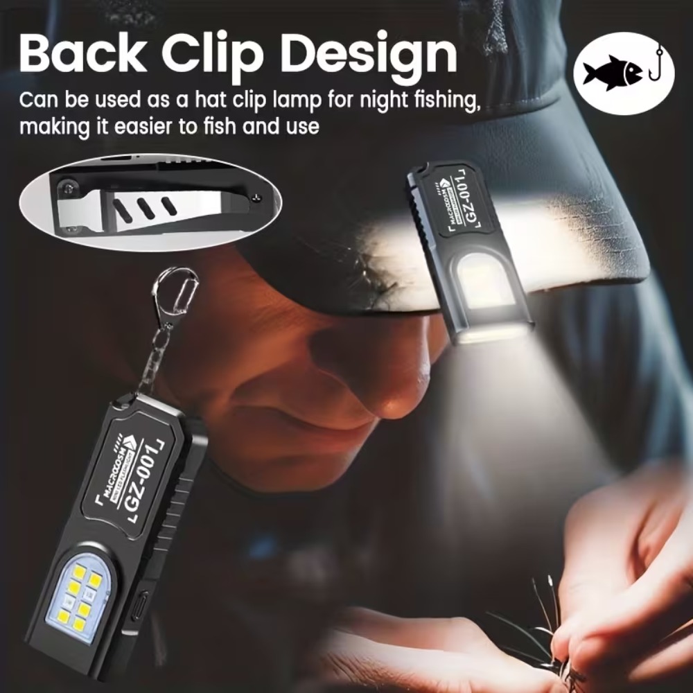 Mini COB LED Keychain Flashlig - Outdoor Lighting Bollards reseña y precio